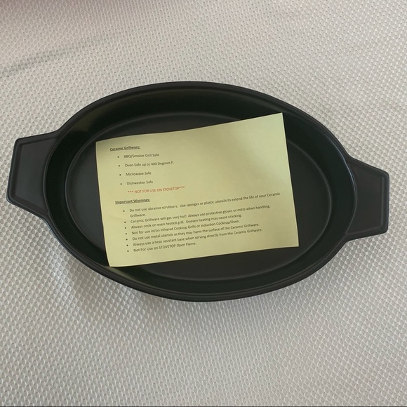 Parini Casserole Pan Ceramic Grill Cookware NIB B#29 - Picture 9 of 13
